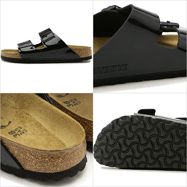 ビルケンシュトック BIRKENSTOCK レディース サンダル アリゾナ 1005292 SS24 ARIZONA BS ドイツ製 BLACK |  BIRKO-FLOR-PATENT