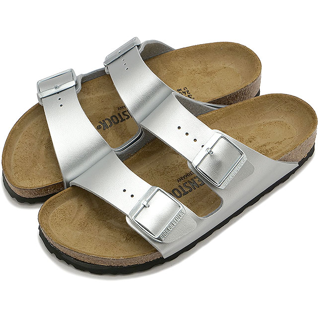 BIRKENSTOCK コンフォートサンダル 42 グレー BIRKENSTOCK ビルケンシュトック レディース サンダル アリゾナ