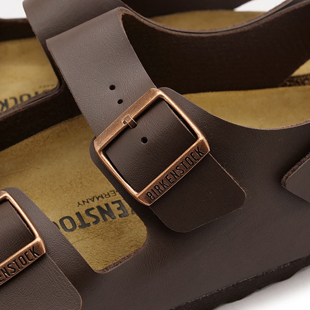 ビルケンシュトック BIRKENSTOCK サンダル ミラノ ビルコフロー 34701 34703 SS24 MILANO BS メンズ・レディース ドイツ製 DARK-BROWN | BIRKO-FLOR｜mischief｜04