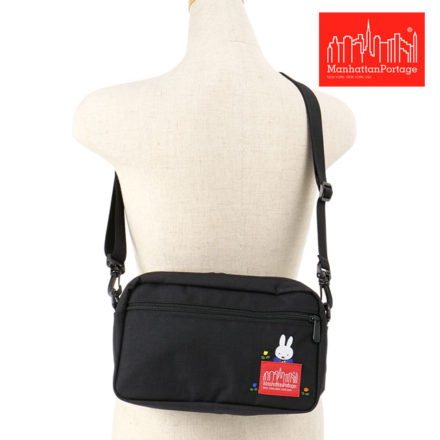 マンハッタンポーテージ Manhattan Portage ジョガーバッグ ミッフィー MP1404L500CDMIFFY SS24 鞄 ショルダーバッグ Black｜mischief