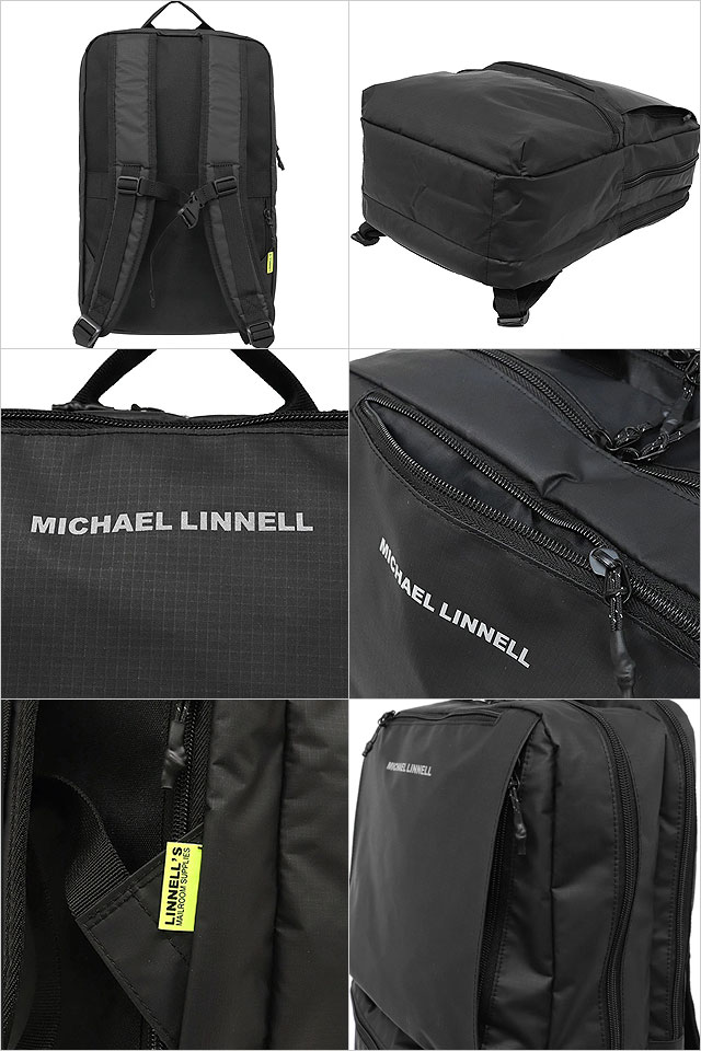 マイケルリンネル MICHAEL LINNELL バックパック MLAC-29 SS24 12L BACKPACK メンズ・レディース 鞄 リュック  デイパック 通勤通学 Black : 10078454 : ミスチーフ - 通販 - Yahoo!ショッピング