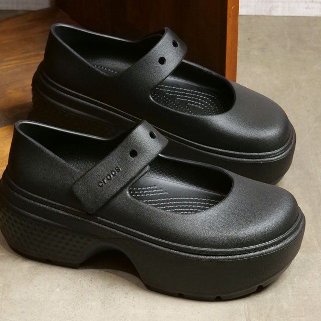 crocs クロックス サンダル ストンプ メリージェーン 209939-060