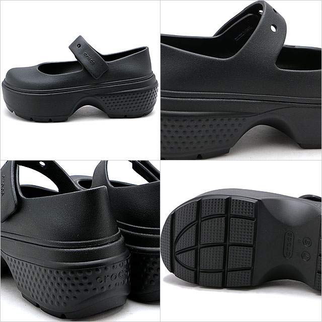 crocs クロックス サンダル ストンプ メリージェーン 209939-060