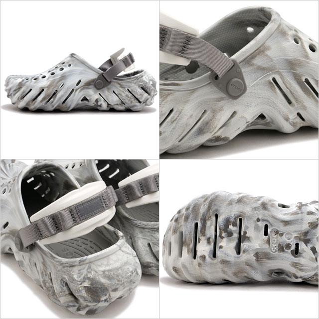 crocs クロックス サンダル エコー マーブル クロッグ 208454