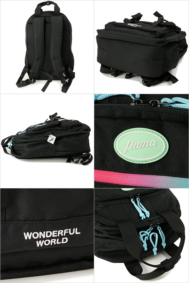 プーマ PUMA 25L ハンドルバックパック J20309 SS24 メンズ・レディース 鞄 リュック デイパック BLACK MINT ...