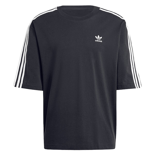 アディダス　Tシャツ adidas tシャツ '80s ルーズ ストライプ 半袖Tシャツ