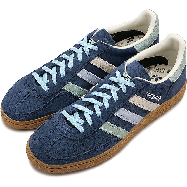 アディダスオリジナルス adidas Originals ハンドボール スペツィアル ウィメンズ NKM08 IG1967 FW24 HANDBALL  SPEZIAL W ナイトインディゴ ヘイジーグリーン