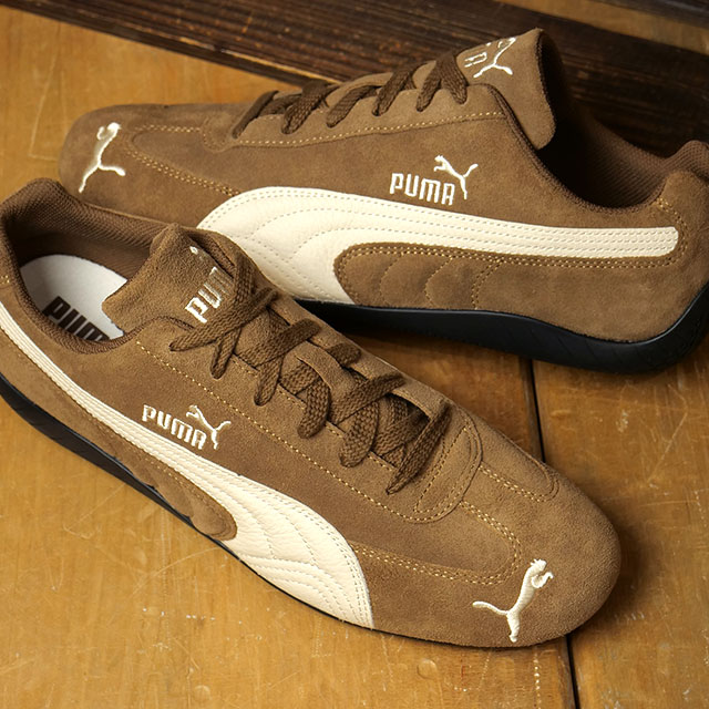 [PUMA] スニーカー スピードキャット プレミアム アイボリー PUMA公式】ユニセックス スピードキャット プレミアム スニーカー