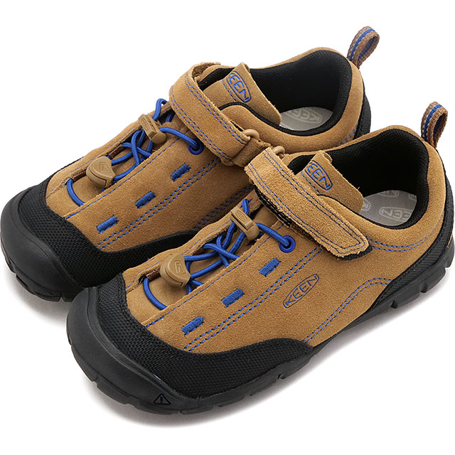 Yahoo! Yahoo!ショッピング(ヤフー ショッピング)キーン KEEN スニーカー ジャスパー ツー 1026089 FW24 キッズ チルドレン 子供靴 キャンプ アウトドア TOASTED-COCONUT BRIGHT-COBALT 正規取扱店