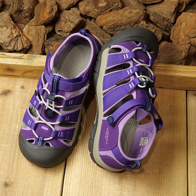 ❤やっすー【キーン】KEEN　✨美品　NEWPORT H2　パープル/紫 Keen Shoes Sz 7.5 Purple Newport H2 Sandals Sport Outdoor