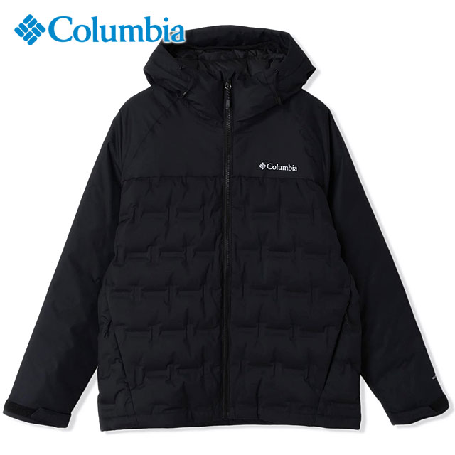 コロンビア Columbia グランドトレックIIIダウンフーデッドジャケット WE7857-010 FW24 Grand Trek III Down Hooded Jacket メンズ アウター ダウン 防水 Black