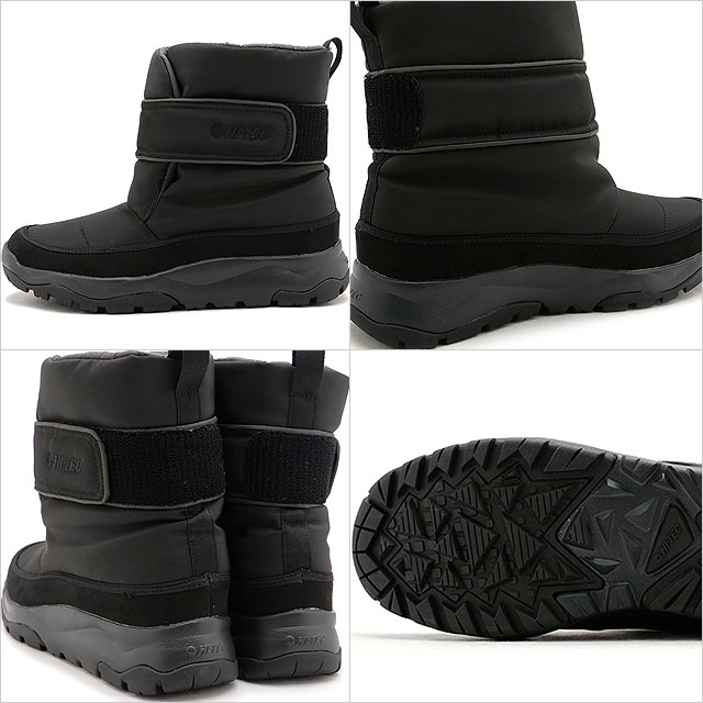 ハイテック HI-TEC ヨークトル ブーツ ウォータープルーフ 53841616 FW24 HT WT019 JOKUTLL BOOT WP 靴 ウィンターブーツ 防水 アウトドア BLACK 正規取扱店 | HI-TEC | 02