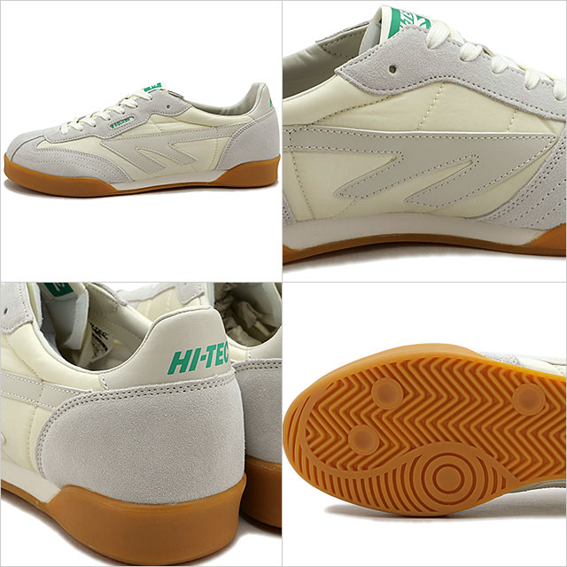 ハイテック HI-TEC スニーカー スカッシュオリジナル 53240441 FW24 SQUASH ORIGINAL メンズ・レディース 靴 スカッシュシューズ WHITE GREEN 正規取扱店 | HI-TEC | 02