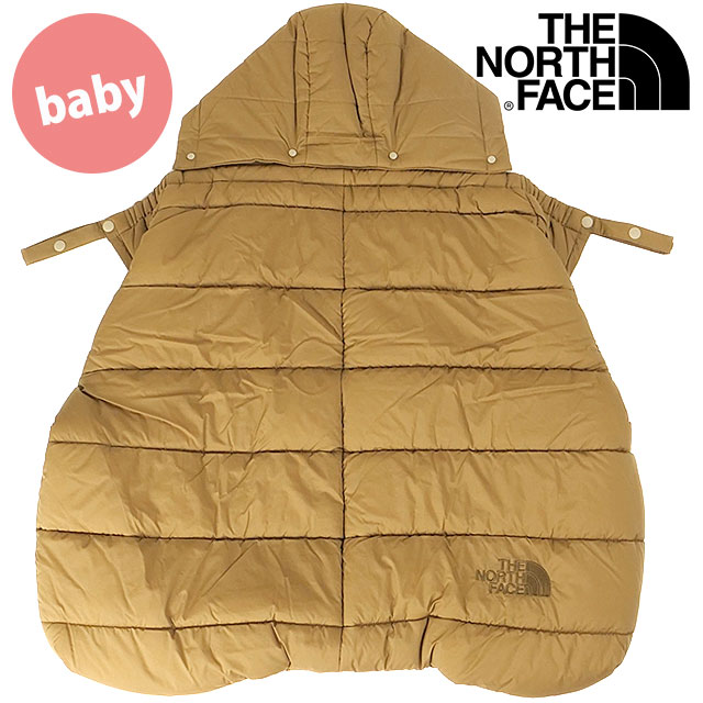 ザ・ノース・フェイス THE NORTH FACE ベビーシェルブランケット NNB72301-UB FW24 Baby Shell Blanket  ベビー用品 ベビーカー装着可 ユーティリティブラウン