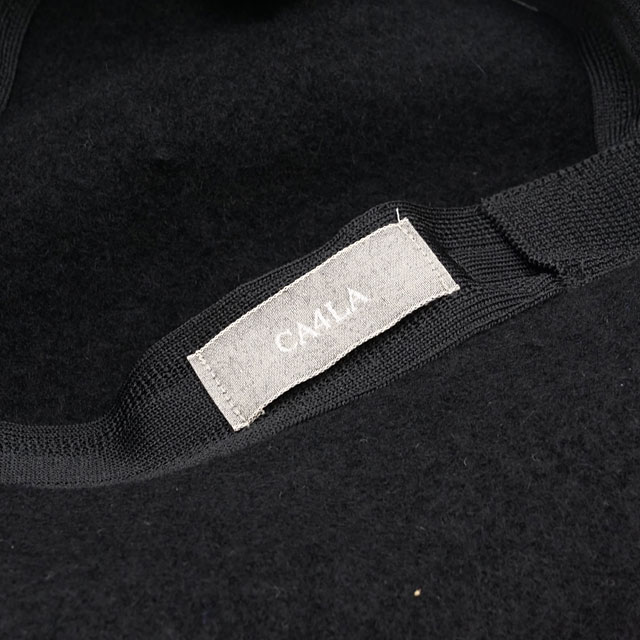 カシラ CA4LA ベレー帽 TOZ00049 FW24 DANNY メンズ・レディース 帽子 ハンチング フリーサイズ BLACK 正規取扱店 | CA4LA | 03