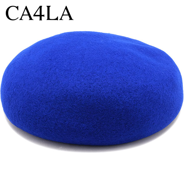 カシラ CA4LA ベレー帽 TOZ00049 FW24 DANNY メンズ・レディース 帽子 ハンチング フリーサイズ BLUE 正規取扱店 | CA4LA