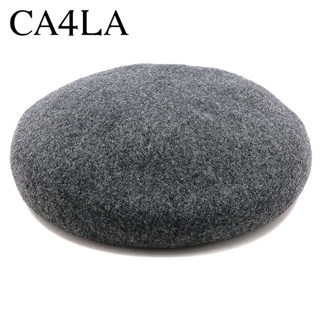 カシラ CA4LA ベレー帽 TOZ00049 FW24 DANNY メンズ・レディース 帽子 ハンチング フリーサイズ CHARCOAL-GRAY 正規取扱店 | CA4LA | 01