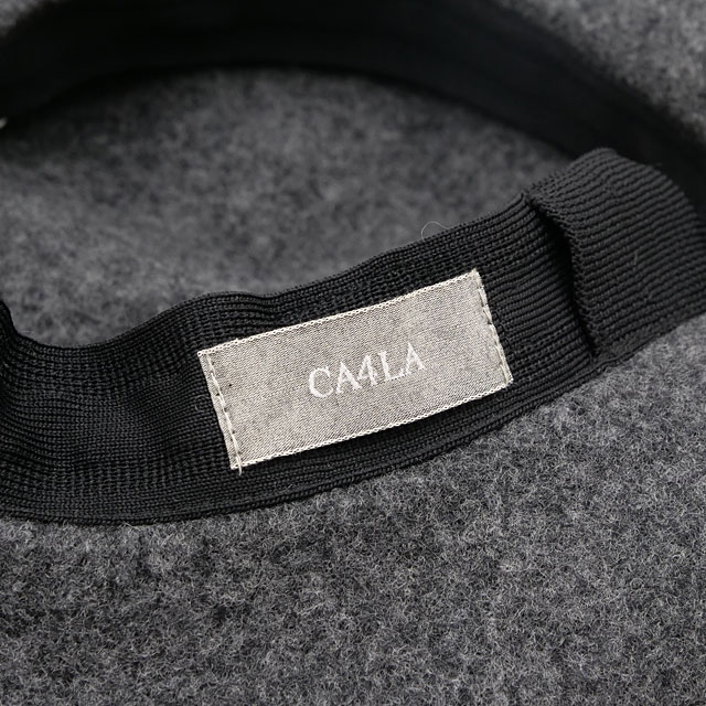 カシラ CA4LA ベレー帽 TOZ00049 FW24 DANNY メンズ・レディース 帽子 ハンチング フリーサイズ CHARCOAL-GRAY 正規取扱店 | CA4LA | 03