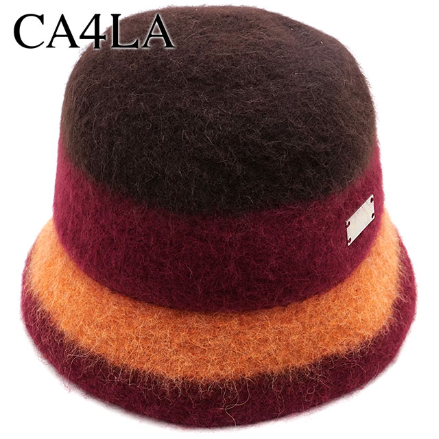 カシラ CA4LA バスクハット TKU00345 FW24 KIRIE メンズ・レディース 帽子 フリーサイズ BROWN 正規取扱店 | CA4LA