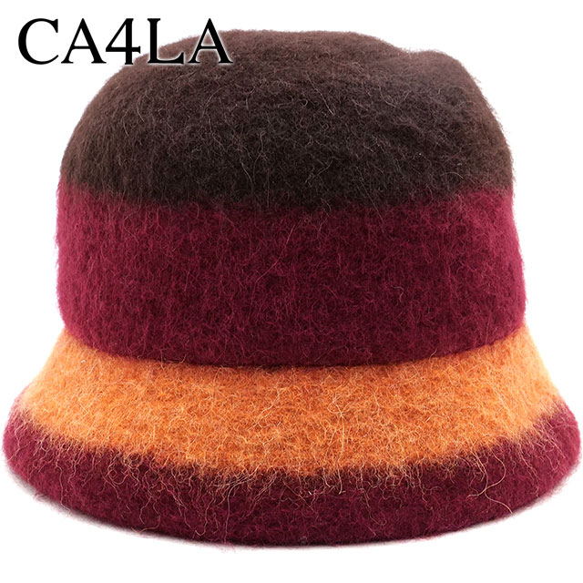 カシラ CA4LA バスクハット TKU00345 FW24 KIRIE メンズ・レディース 帽子 フリーサイズ BROWN 正規取扱店 | CA4LA | 01