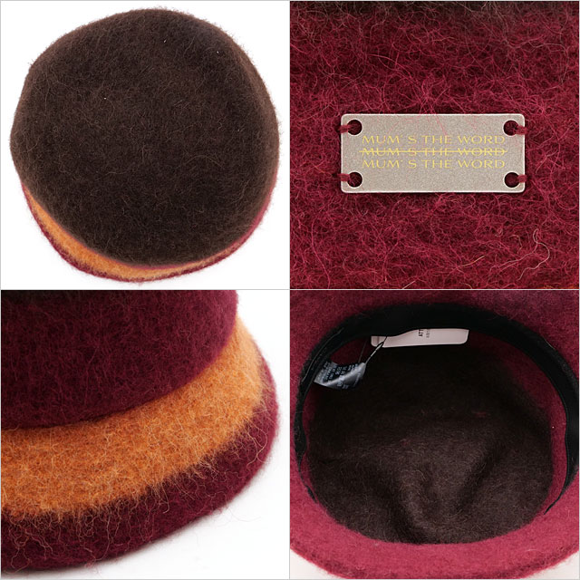 カシラ CA4LA バスクハット TKU00345 FW24 KIRIE メンズ・レディース 帽子 フリーサイズ BROWN 正規取扱店 | CA4LA | 02