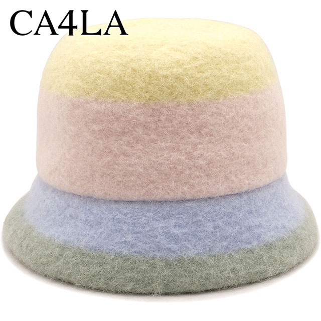 カシラ CA4LA バスクハット TKU00345 FW24 KIRIE メンズ・レディース 帽子 フリーサイズ YELLOW 正規取扱店 | CA4LA | 01