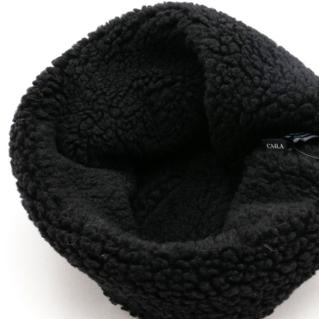 カシラ CA4LA ボアワッチ DOU01978 FW24 BOWATCH 8 メンズ・レディース 帽子 フリーサイズ ニットキャップ ビーニー BLACK 正規取扱店 | CA4LA | 03