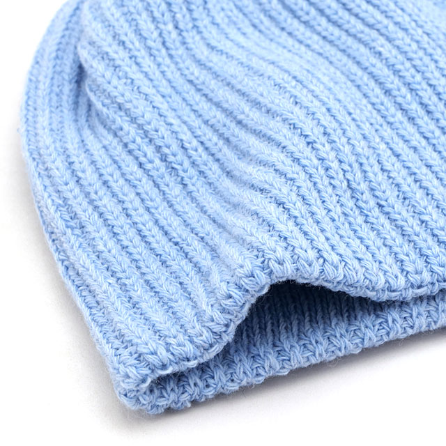 カシラ CA4LA ニットキャップ ONM01853 FW24 ECO CAPE LILY 3 メンズ・レディース 帽子 フリーサイズ ニット帽 ビーニー BLUE 正規取扱店 | CA4LA | 02