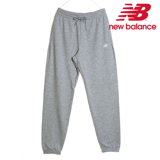 ニューバランス(New BaLance) メンズ スウェットジョガーパンツ スモールロゴ MP41519 アスレチックグレー Lサイズ New Balance（ニューバランス） NEWBALANCE Sport Essentials Small