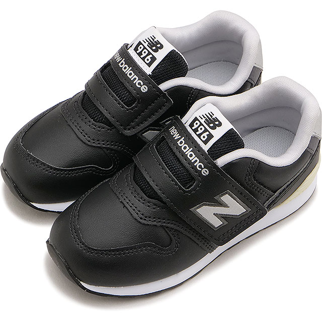 【にゃん】新品 24cm ニューバランス キッズスニーカー 黒996BE New Balance ニューバランス NEWBALANCE スニーカー IZ996