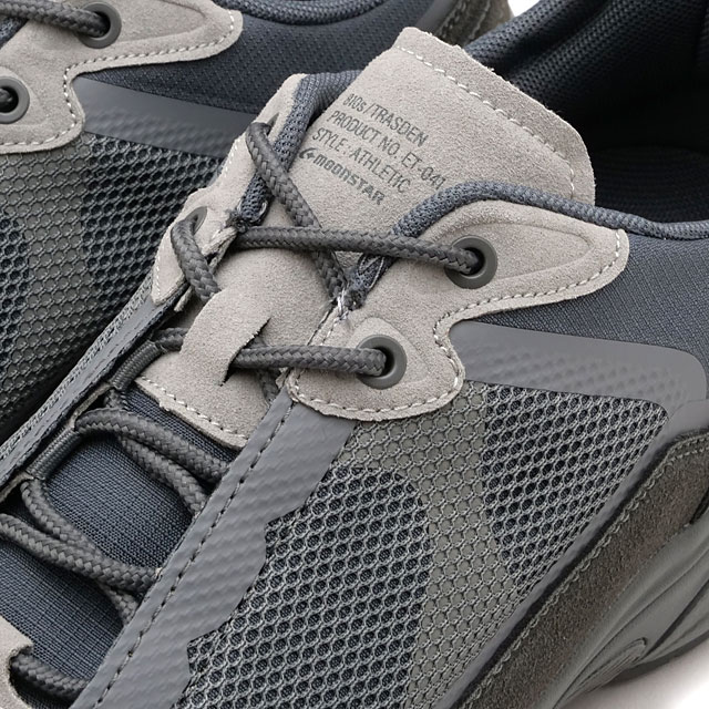 ムーンスター エイトテンス MOONSTAR 810s スニーカー トラスデン 54410487 FW24 ET041 TRASDEN メンズ・レディース 靴 ランニングシューズ GRAY 正規取扱店 | MoonStar | 03