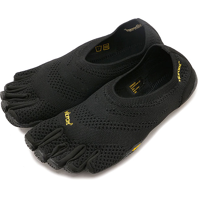 ビブラムファイブフィンガーズ Vibram FiveFingers 5本指シューズ 23W8601 SS24 EL-X KNIT レディース 靴 ベアフット ジム フィットネス トレーニング Black