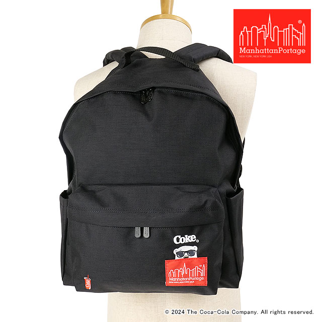 コラボ マンハッタンポーテージ Manhattan Portage ビッグアップルバックパック コカ・コーラ MP1210-3COKE Big Apple Backpack Ver.3 Coca-Cola 正規取扱店 | Manhattan Portage