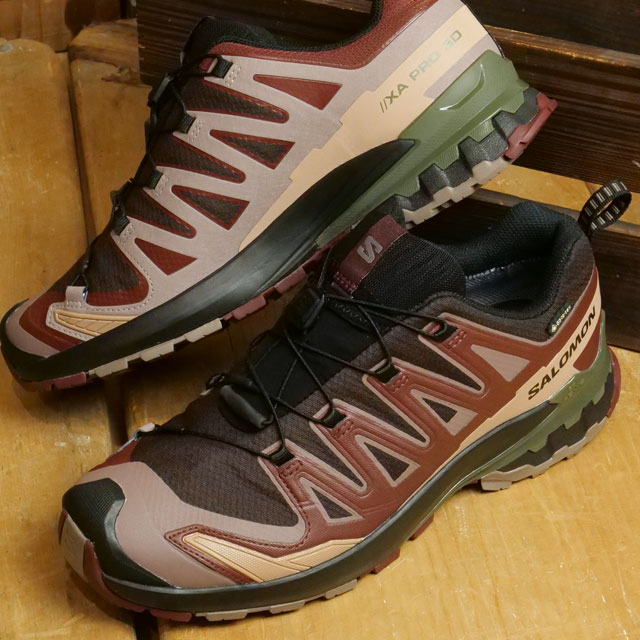 サロモン SALOMON スニーカー トレイルランニングシューズ ゴアテックス L47583500 FW24 XA PRO 3D V9 GTX  透湿防水 BLACK-COFFEE RUM-RAISIN OLIVE-NIGHT : 10079443 : ミスチーフ - 通販 -  Yahoo!ショッピング