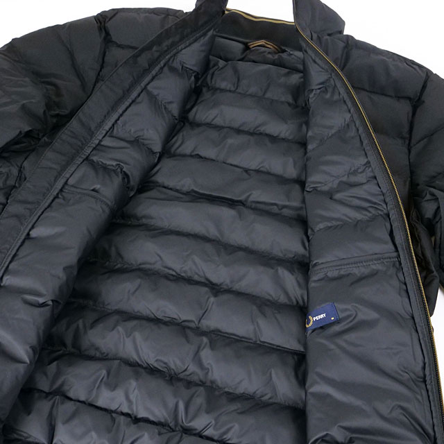 フレッドペリー FRED PERRY インサレーテッドジャケット J4564-102 INSULATED JACKET メンズ アウター 中綿ジャケット ブルゾン BLACK 正規取扱店 | FRED PERRY | 03