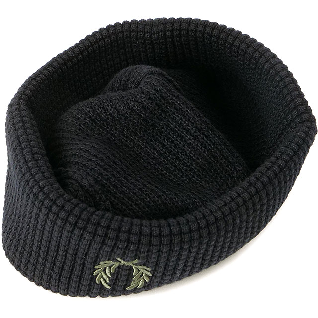 FRED PERRY（フレッドペリー） ワッフルニットビーニー C8130-102 FW24