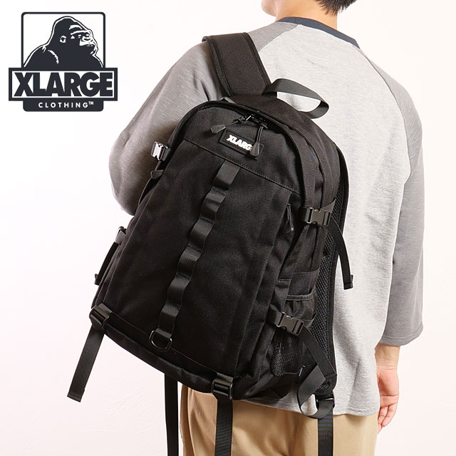 XLARGE リュック　ブラック　美品 XLARGE エクストララージ リュック BOX STYLE BACKPACK ボックス