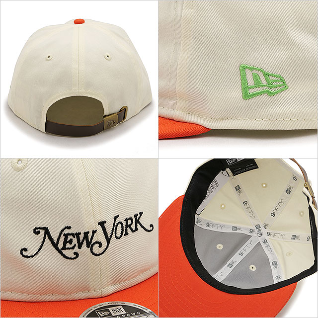 ニューエラ NEW ERA キャップ ニューヨーク・マガジン 14350618 FW24 RC 9FIFTY New York Magazine 帽子 サイズ調整可能 クローム オレンジ 正規取扱店 | NEW ERA | 02