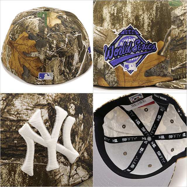 ニューエラ NEWERA OUTDOOR キャップ ニューヨーク・ヤンキース 14307308 59FIFTY メンズ・レディース 帽子 撥水 リアルツリーカモ 正規取扱店 | NEW ERA | 02