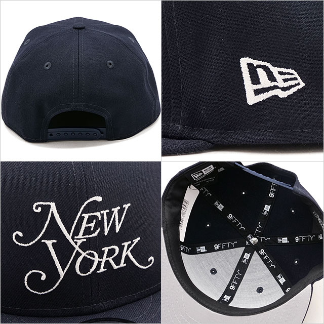ニューエラ NEW ERA キャップ ニューヨーク・マガジン 14350653 FW24 9FIFTY New York Magazine メンズ・レディース 帽子 サイズ調整可能 ネイビー 正規取扱店 | NEW ERA | 02