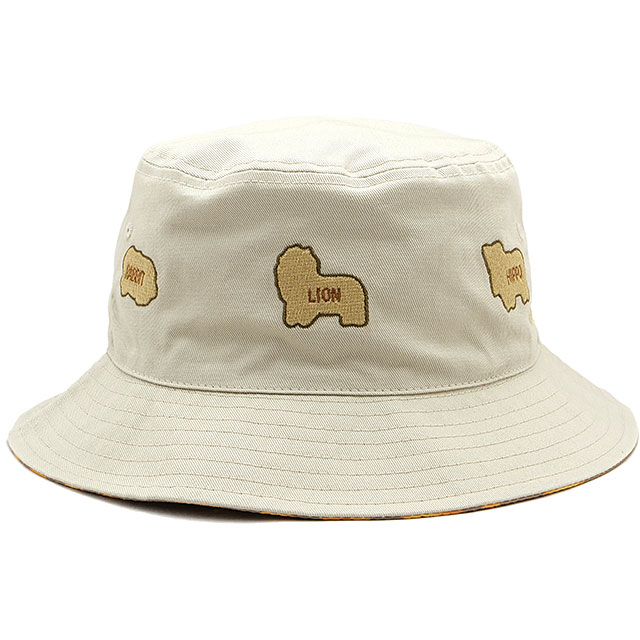 ニューエラ NEWERA バケットハット リバーシブル たべっ子どうぶつ 14348611 Bucket-01 RV TABEKKO ANIMALS 帽子 2WAY コラボ ストーン カーキ 正規取扱店 | NEW ERA | 01