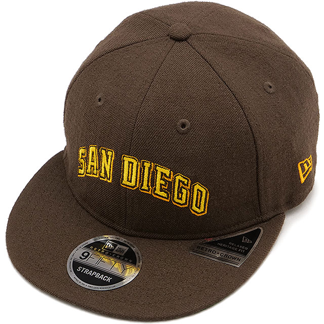 ニューエラ NEW ERA キャップ クーパーズタウン サンディエゴ・パドレス 14307153 FW24 RC 9FIFTY MLB COOPERSTOWN サイズ調整可能 ウォルナット 正規取扱店 | NEW ERA