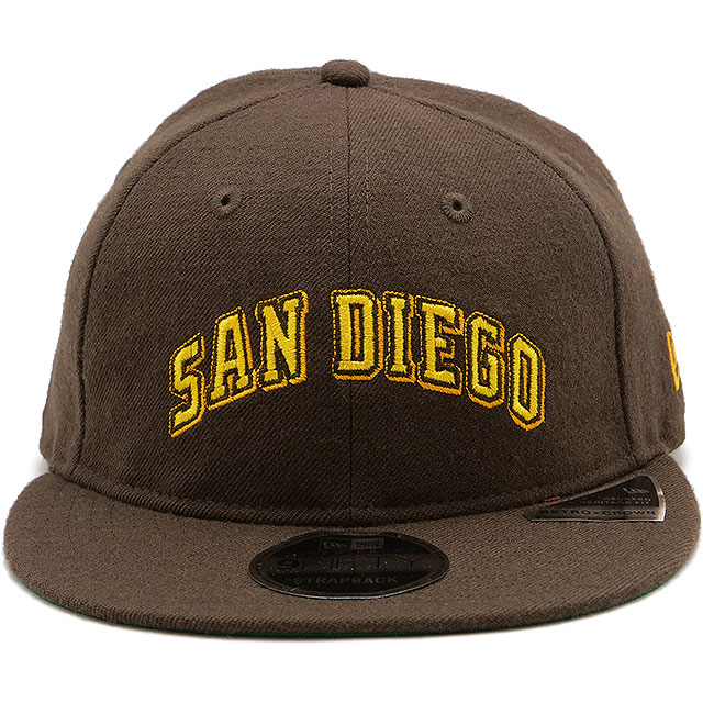 ニューエラ NEW ERA キャップ クーパーズタウン サンディエゴ・パドレス 14307153 FW24 RC 9FIFTY MLB COOPERSTOWN サイズ調整可能 ウォルナット 正規取扱店 | NEW ERA | 01