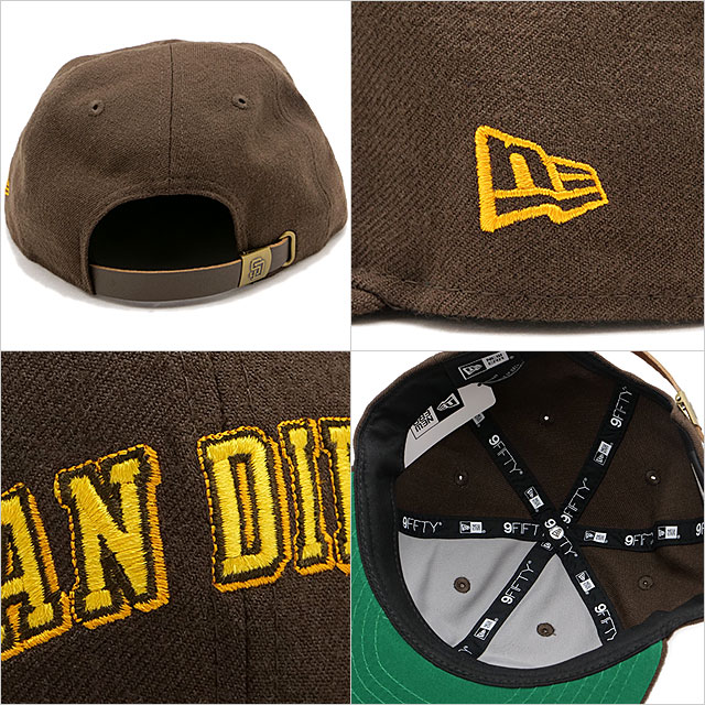 ニューエラ NEW ERA キャップ クーパーズタウン サンディエゴ・パドレス 14307153 FW24 RC 9FIFTY MLB COOPERSTOWN サイズ調整可能 ウォルナット 正規取扱店 | NEW ERA | 02