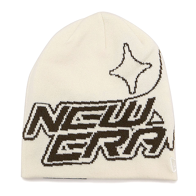 ニューエラ NEW ERA ニットキャップ ベーシックビーニー 14312233 FW24 Basic Beanie メンズ・レディース 帽子 ニット帽 オフホワイト  正規取扱店 | NEW ERA | 01
