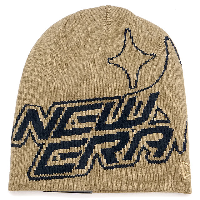 ニューエラ NEW ERA ニットキャップ ベーシックビーニー 14312236 FW24 Basic Beanie メンズ・レディース 帽子 ニット帽 ベージュ  正規取扱店 | NEW ERA
