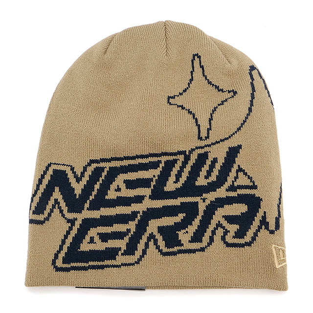 ニューエラ NEW ERA ニットキャップ ベーシックビーニー 14312236 FW24 Basic Beanie メンズ・レディース 帽子 ニット帽 ベージュ  正規取扱店 | NEW ERA | 01