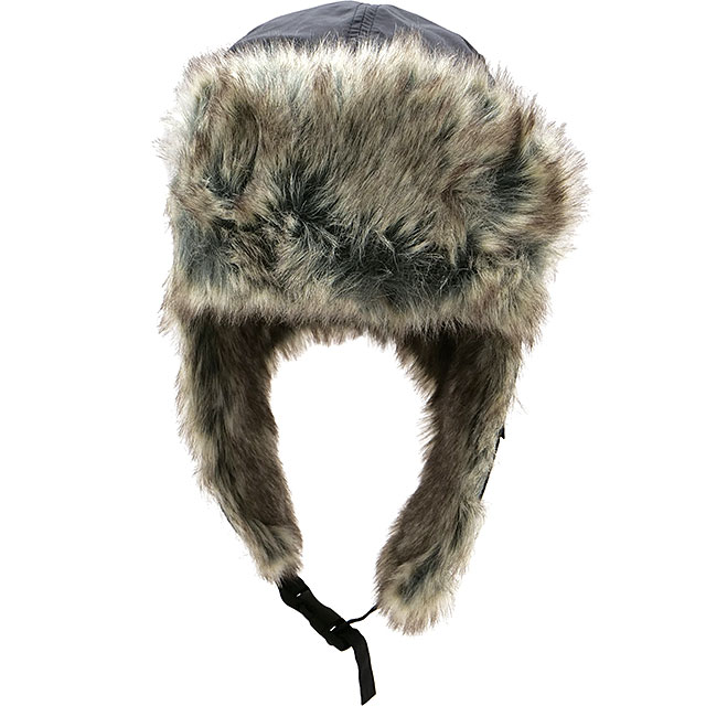 ニューエラ アウトドア NEW ERA OUTDOOR フライトキャップ ザ トラッパー 14307168 FW24 THE TRAPPER 防寒キャップ 耳あて付き アウトドア ブラック 正規取扱店 | NEW ERA | 01