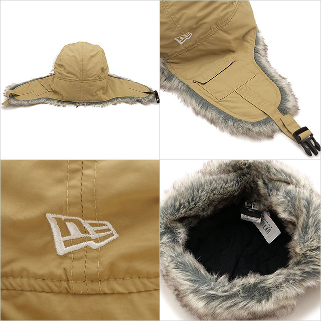 ニューエラ アウトドア NEW ERA OUTDOOR フライトキャップ ザ トラッパー 14307169 FW24 THE TRAPPER 防寒キャップ 耳あて付き カーキ 正規取扱店 | NEW ERA | 02