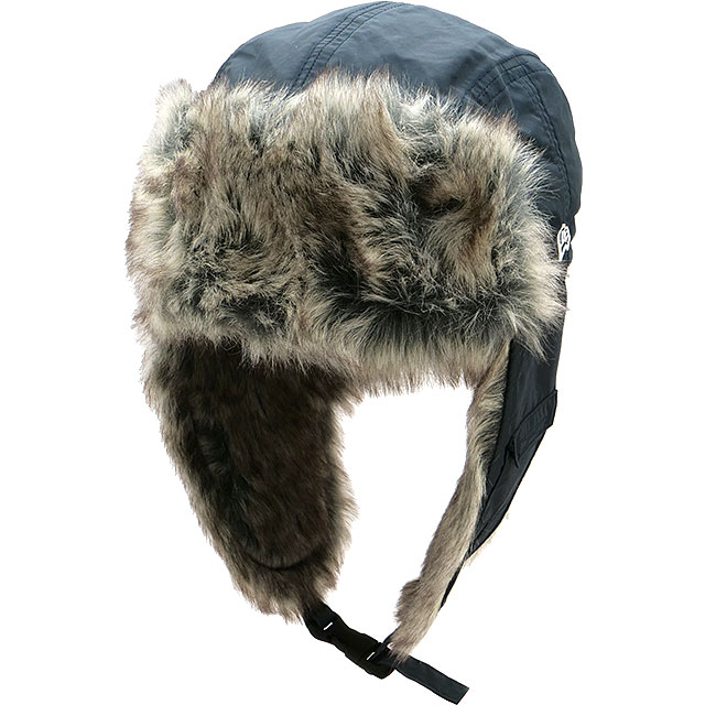 ニューエラ アウトドア NEW ERA OUTDOOR フライトキャップ ザ トラッパー 14307167 FW24 THE TRAPPER 防寒キャップ 耳あて付き グラファイト 正規取扱店 | NEW ERA